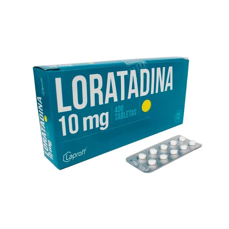 Loratadina 10 mg (400 tabletas)
