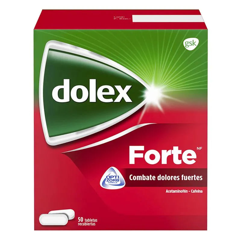 Dolex Forte 500 mg (100 tabletas)