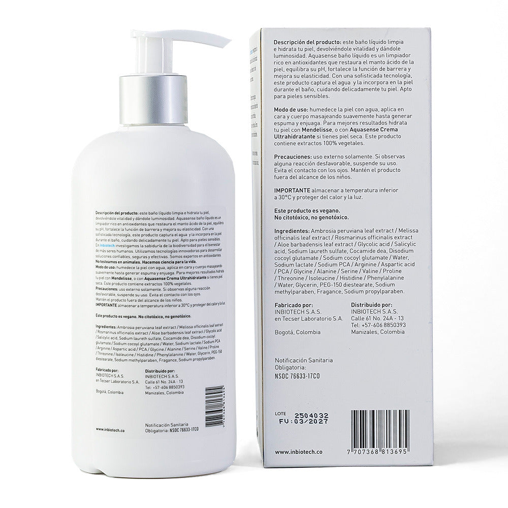 AQUASENSE BAÑO LÍQUIDO