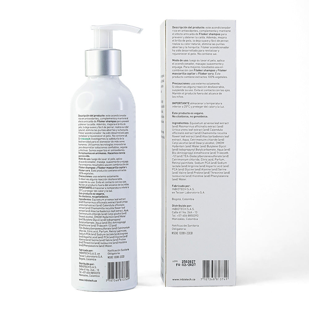 FILOKER / ACONDICIONADOR ANTICAÍDA Y ANTIOXIDANTE