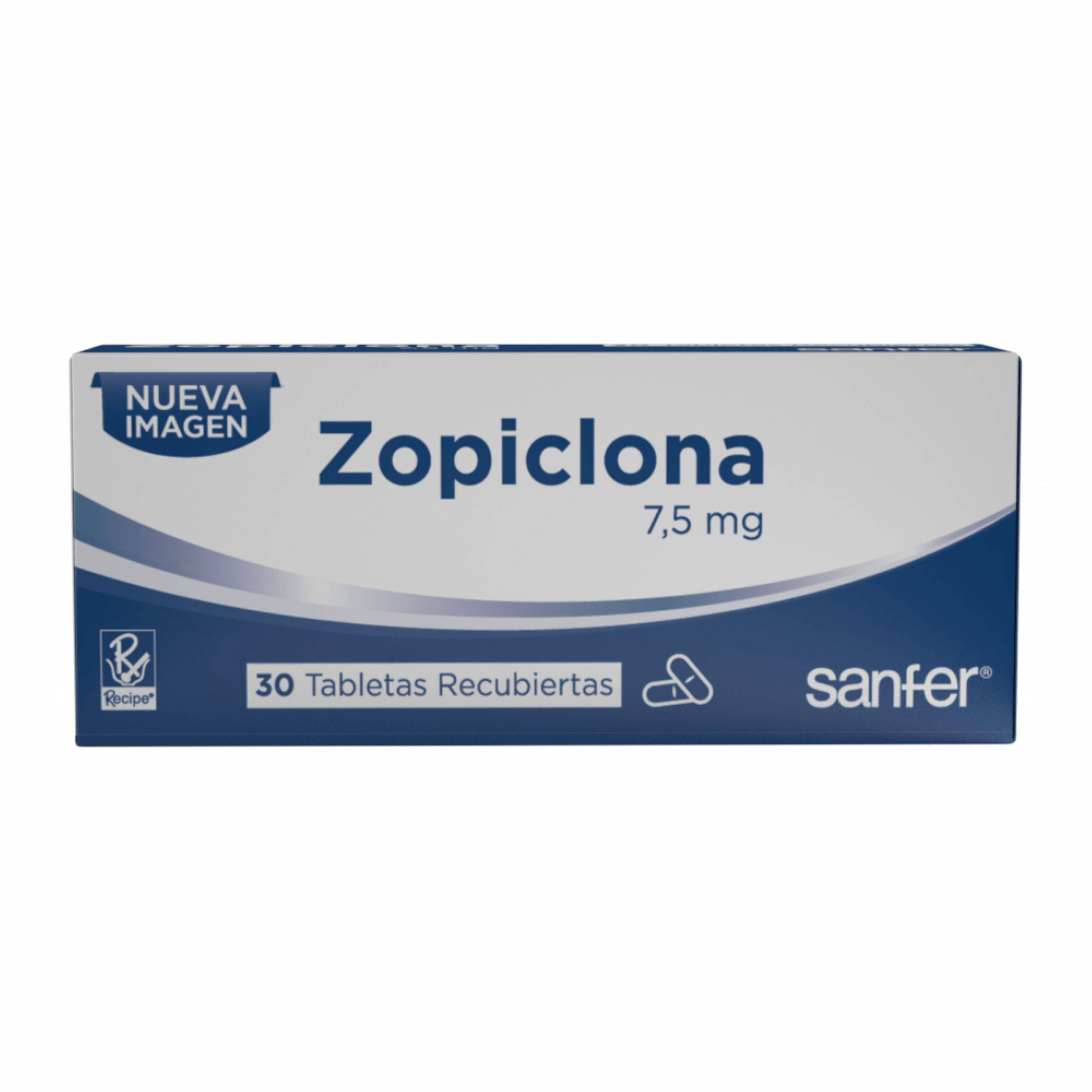 Zopiclona 7.5 mg (30 tabletas)