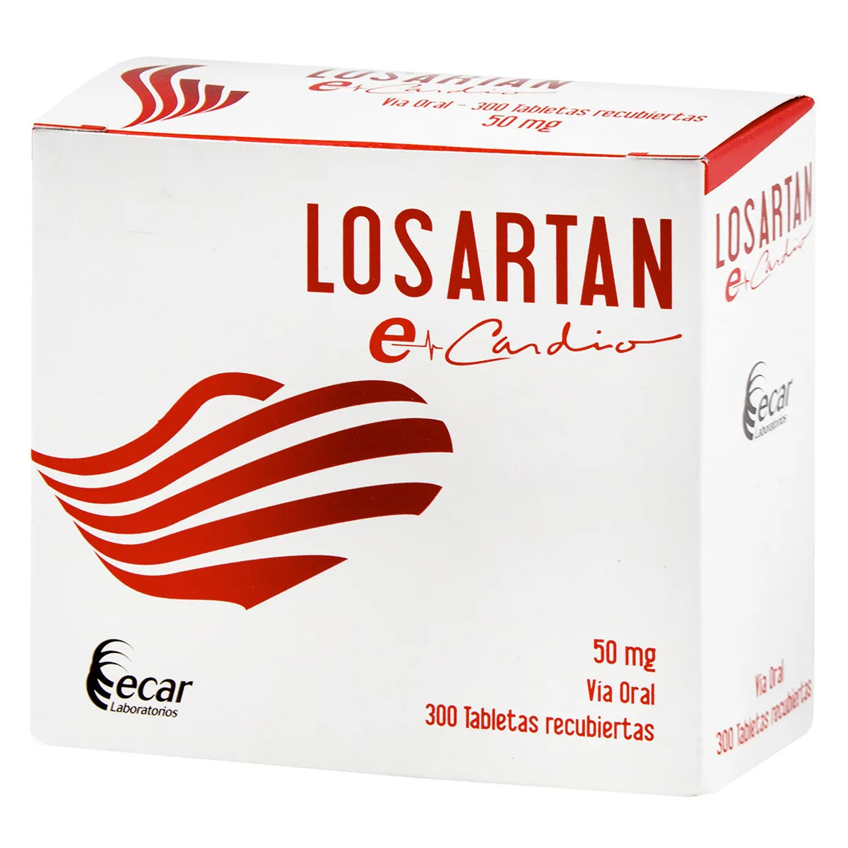 Losartán 50 mg (300 tabletas)
